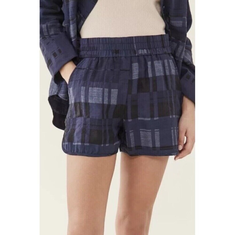 Baum Und Pferdgarten 38 Nazyra Short Night Sky Blue Elastic Waist NWT $159